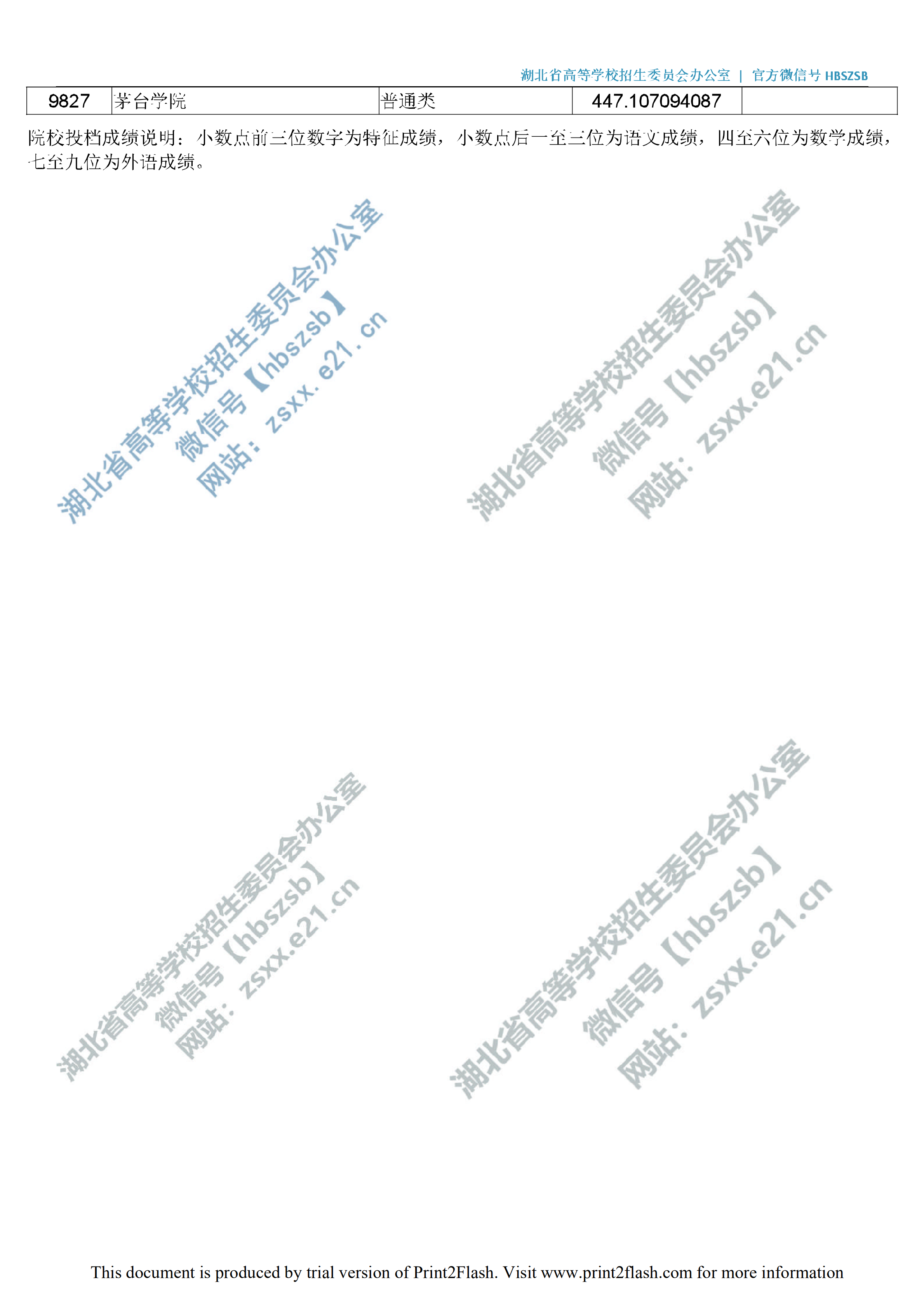 2019年湖北二本投档分数线(文理-征集志愿) 2019年湖北二本投档分数线(文理-征集志愿)