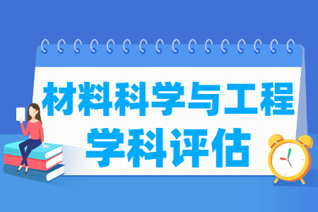 全国材料科学与工程学科评估结果排名