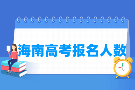 海南高考报名人数统计表（含2015-2025历年）