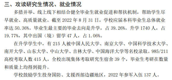 临沂大学就业率及就业前景怎么样