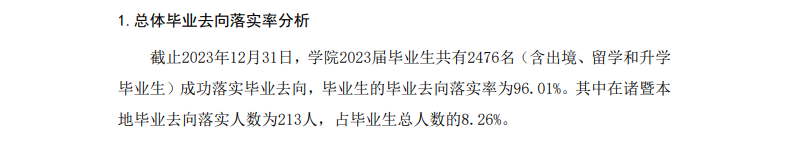 浙江农林大学暨阳学院就业率及就业前景怎么样 浙江农林大学暨阳学院就业率及就业前景怎么样