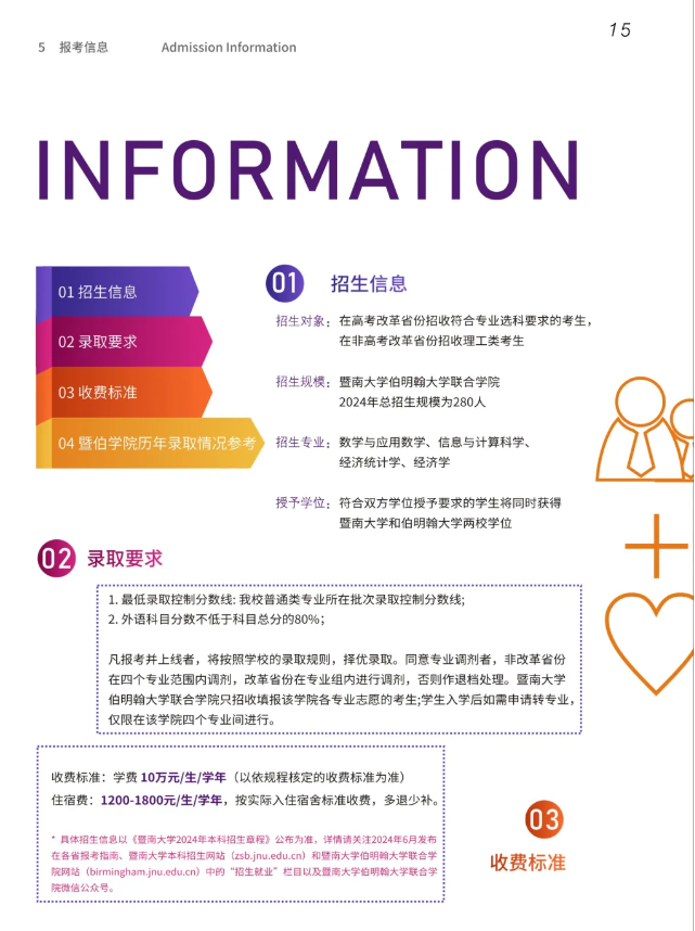 2024暨南大学中外合作办学招生简章