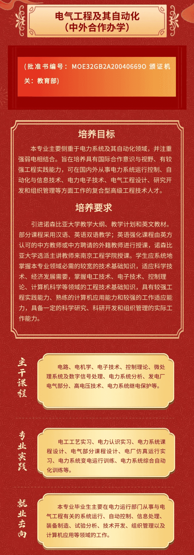 2024南京工程学院中外合作办学招生简章 2024南京工程学院中外合作办学招生简章