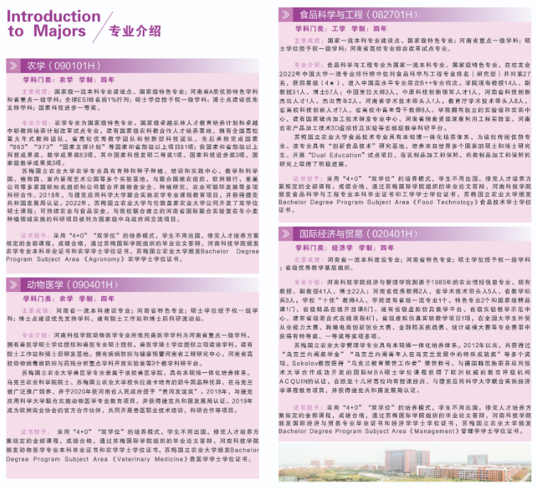2024河南科技学院中外合作办学招生简章