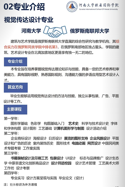 2024河南大学中外合作办学招生简章
