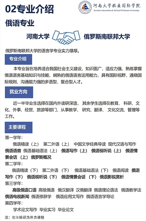 2024河南大学中外合作办学招生简章