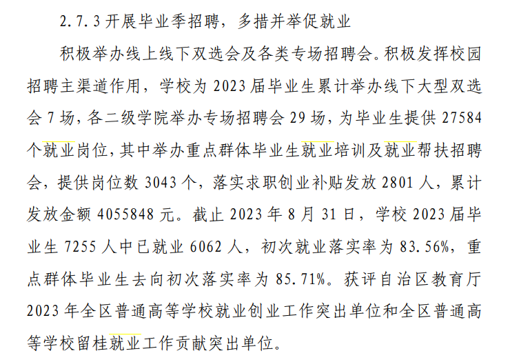 广西卫生职业技术学院就业率及就业前景怎么样